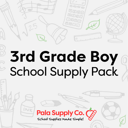 3rd Grade BOY School Supply Pack - Boles ES