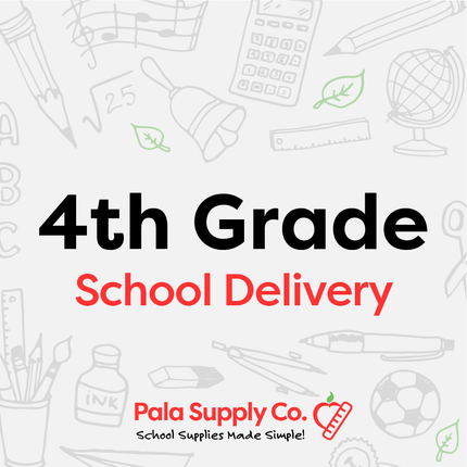 4th Grade SCHOOL DELIVERY - Minshew ES