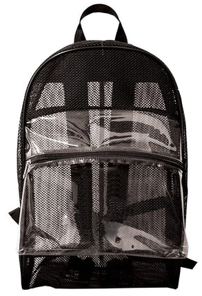 Clear Mesh Backpack - 17"