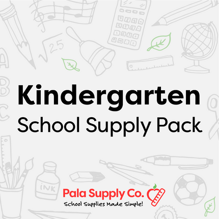 Kindergarten School Supply Pack - Adam Elementary School