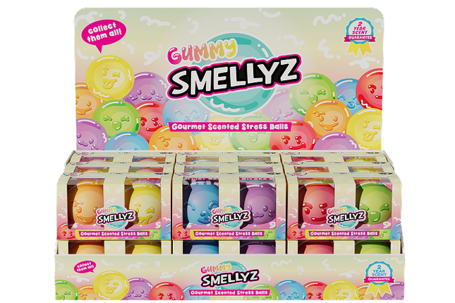 Gummy Smellyz - 3 Displays of 30 (2-Pack)