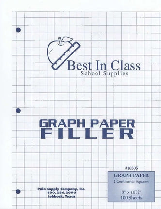 Graph Paper 1 centimeter(cm) square 100 sheets
