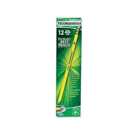 dixon ticonderoga dozen pencil presharpened