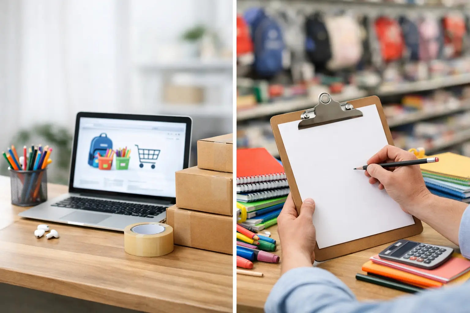 Online Ordering vs Store Lists for Schools