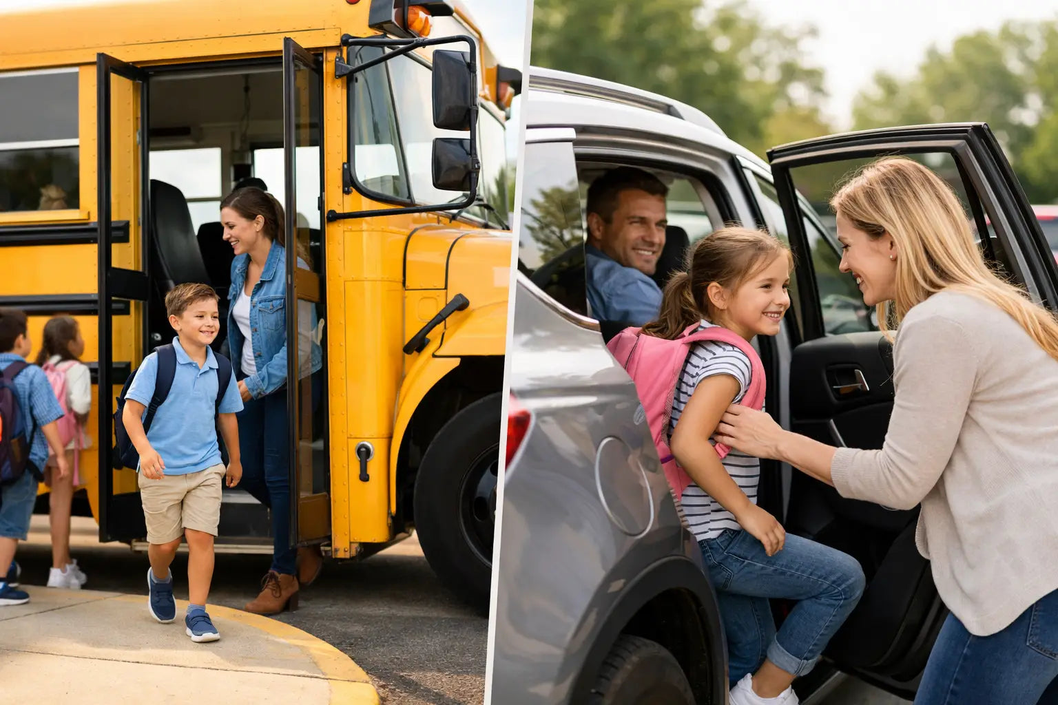 School Delivery Versus Parent Pickup: What Works Best?