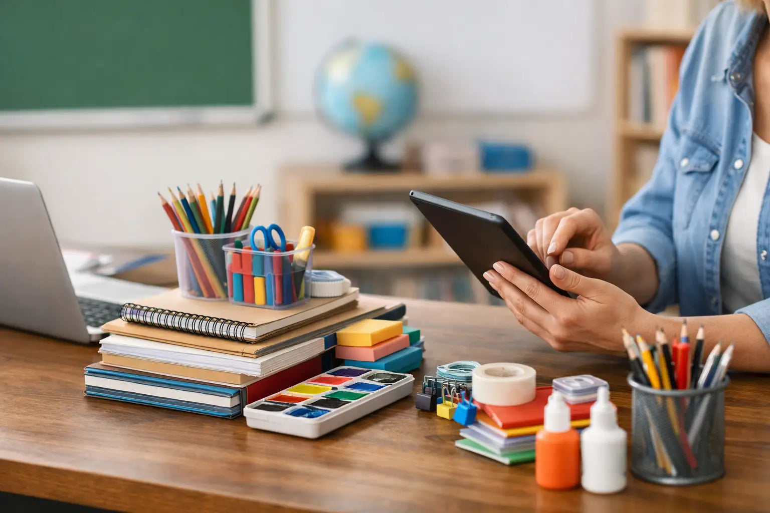 How Teachers Request Classroom Materials