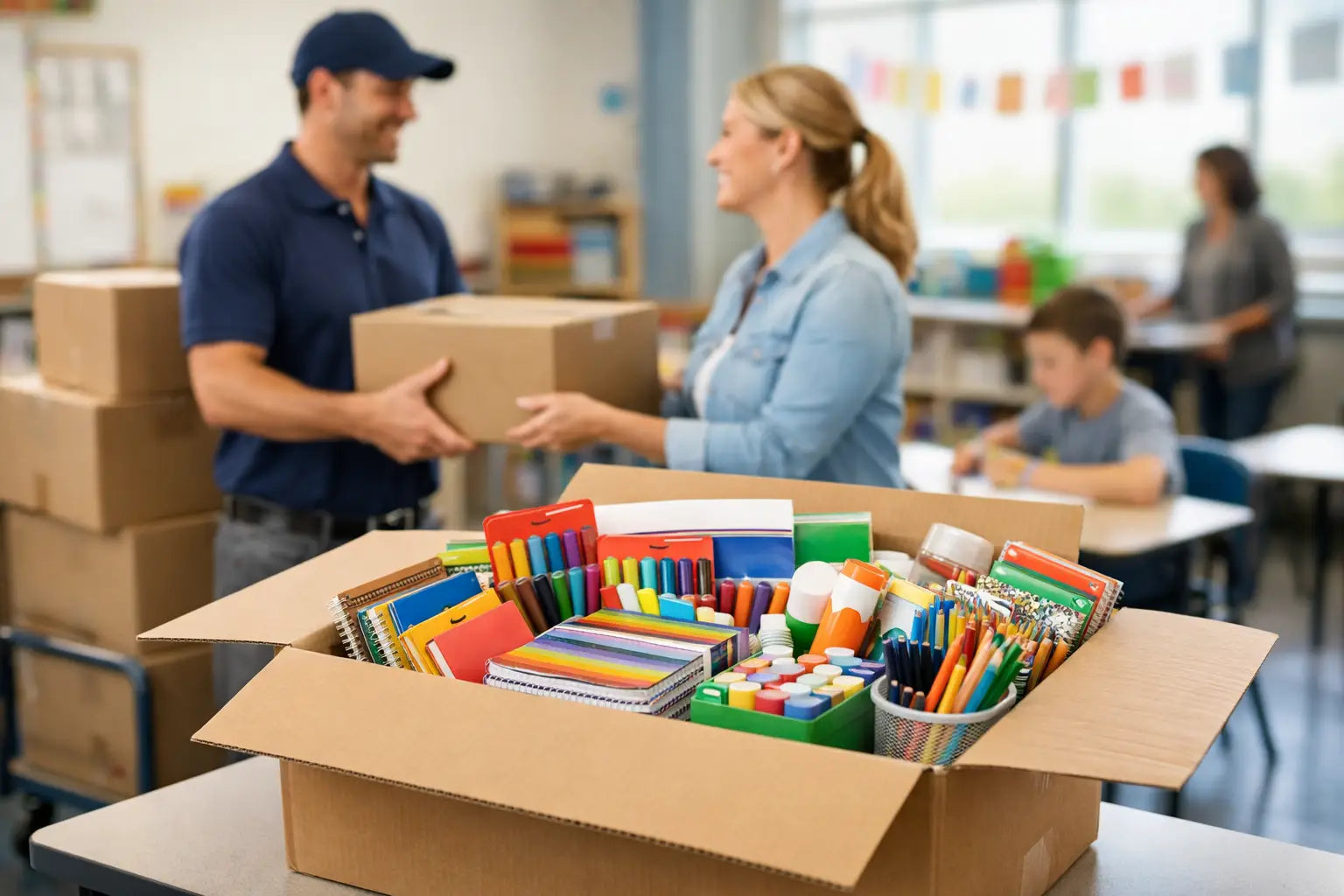 Direct to School Supply Delivery Works