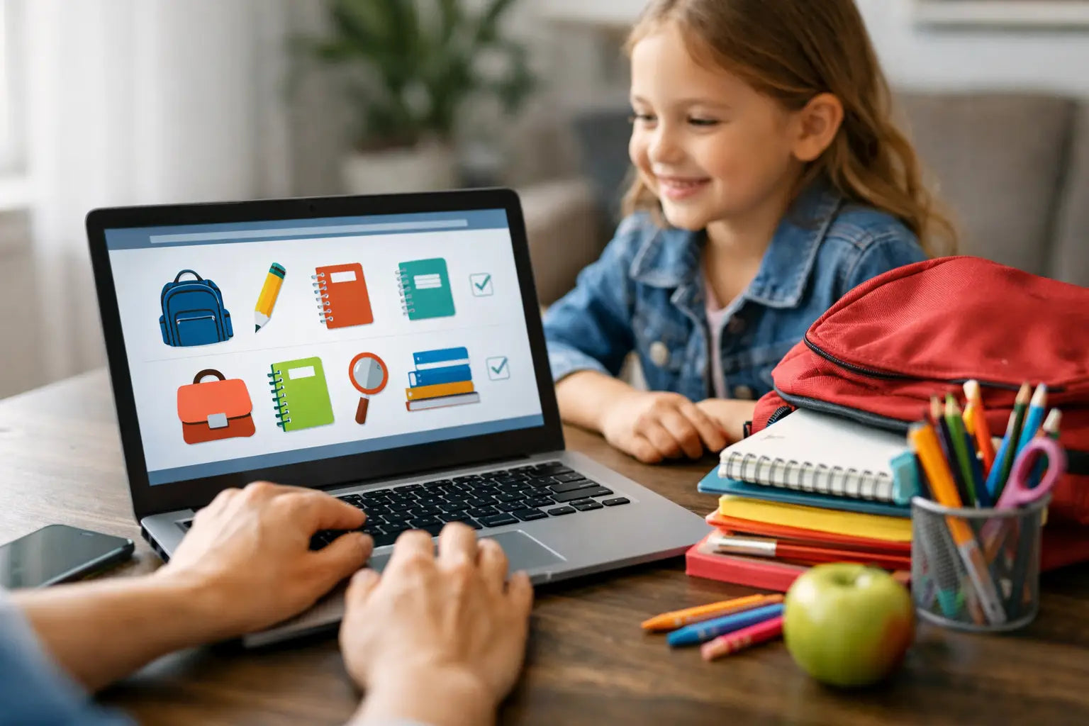 Parent School Supply Portal Guide for Families