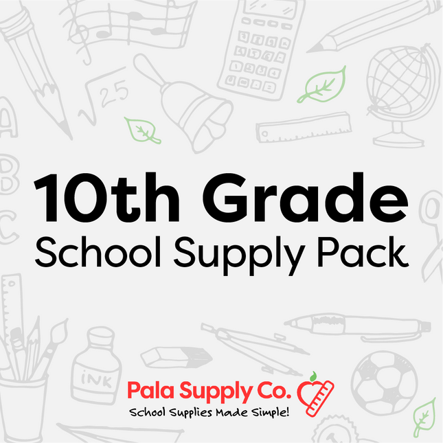 10th Grade School Supply Pack - Plainview Classical Academy