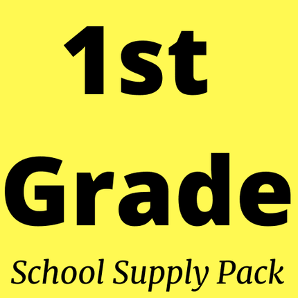 1st grade school supply pack kit