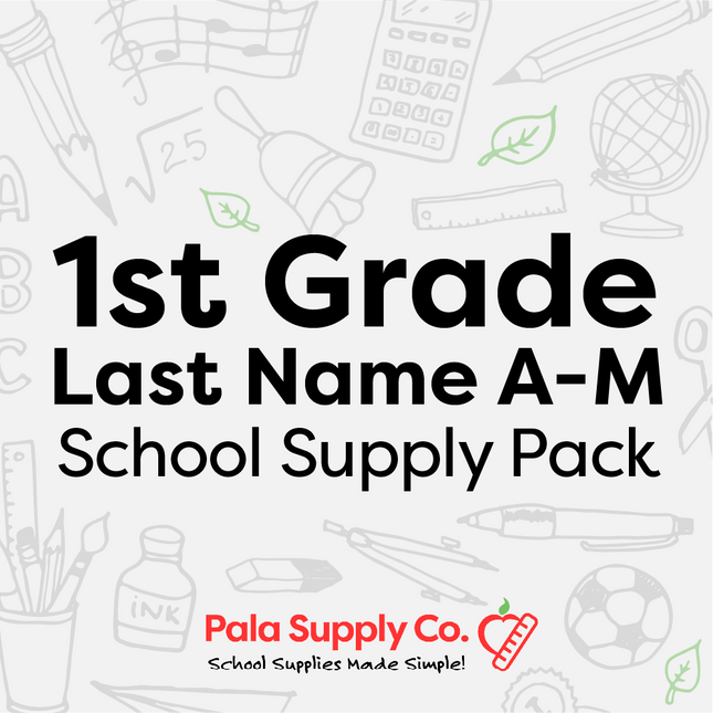 1st Grade A-M School Supply Pack - Hemlock Creek ES