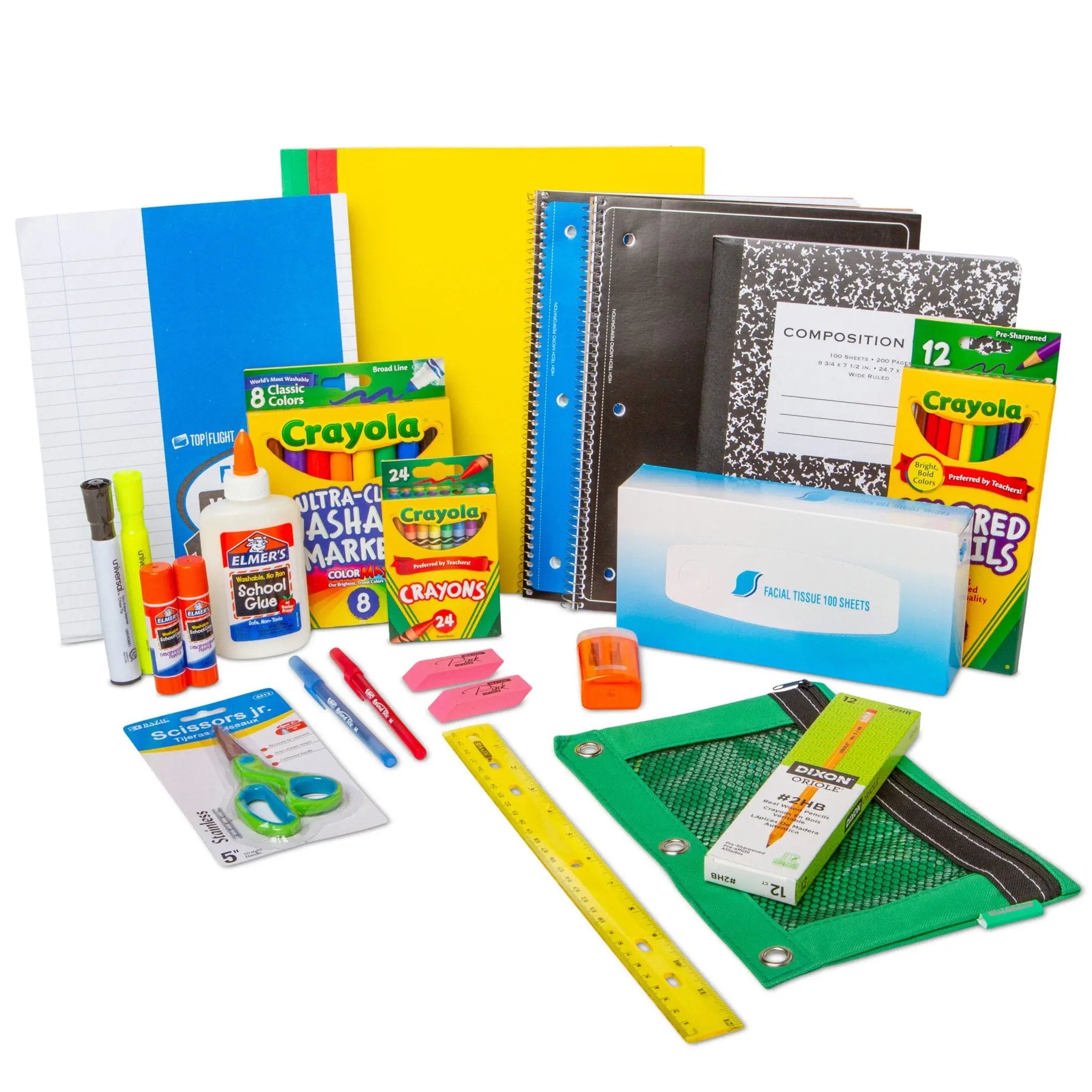 School Smart Drafting Tool Kit, Yellow, Pack of 5