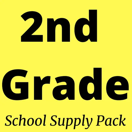 2nd grade school supply pack