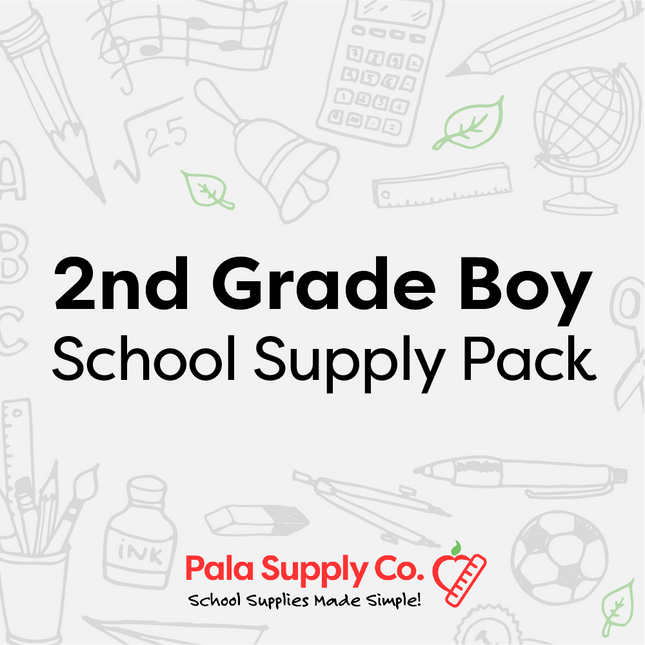 2nd Grade BOY School Supply Pack - Boles ES