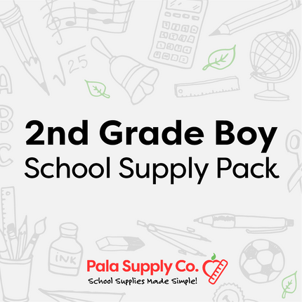 2nd Grade BOY School Supply Pack - Hillsboro Elementary