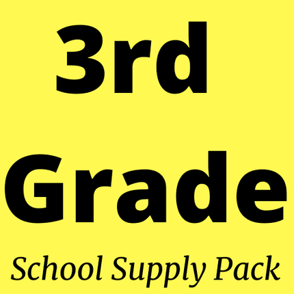 3rd grade school supply pack