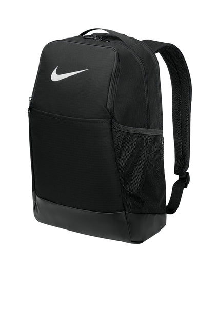 nike brasilia 6 med backpack Black Medium and a ventilated zip pocket on the front of the bag so you can organise your items Nike Brasilia 9.5 Training Backpack