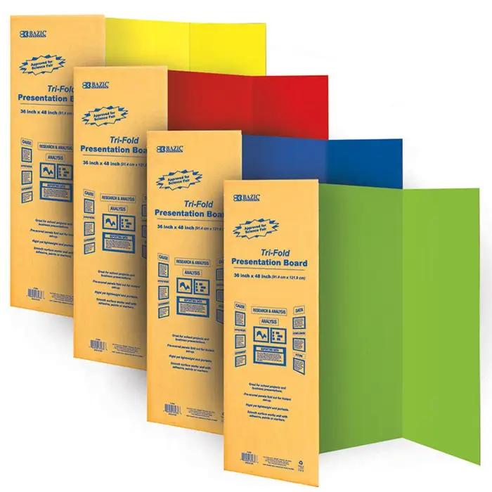 Science Fair Presentation Display Boards - Asst Colors Case of 24, Pala  Supply Company