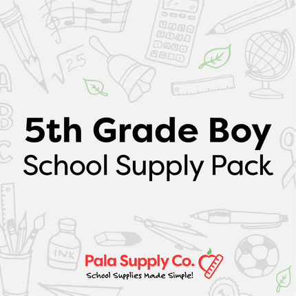 5th Grade BOY School Supply Pack - Crestview Elementary