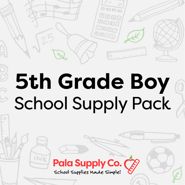 5th Grade BOY School Supply Pack - Mauriceville Elementary