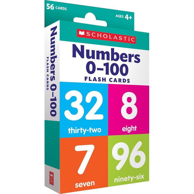 Scholastic Flash Cards: Numbers 0 - 100