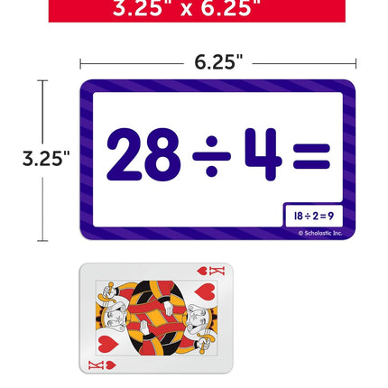 Scholastic Flash Cards: Division