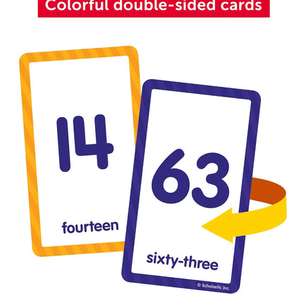 Scholastic Flash Cards: Numbers 0 - 100