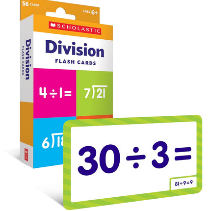 Scholastic Flash Cards: Division