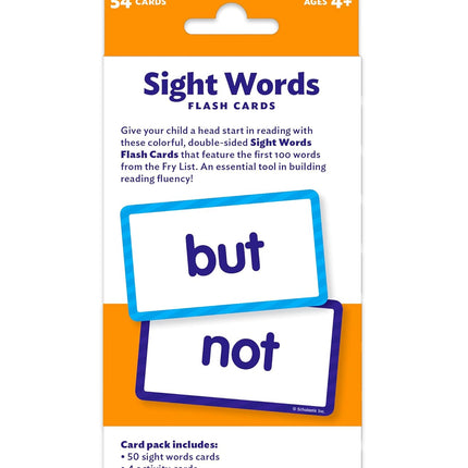 Scholastic Flash Cards: Sight Words