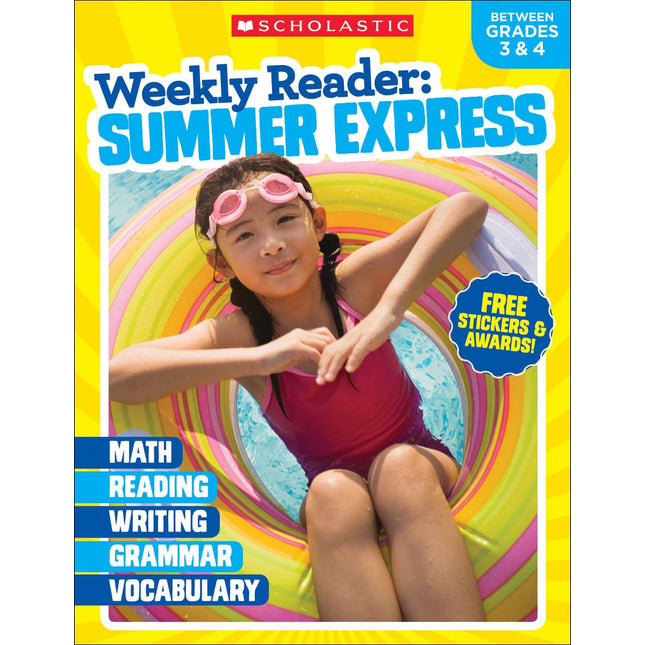 Weekly Reader: Summer Express (Between Grades 3 & 4) Workbook