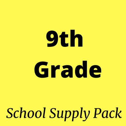 9th grade school supply pack for sale