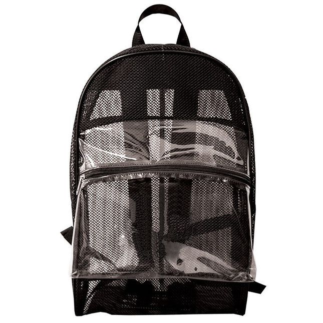 Clear Mesh Backpack - 17"