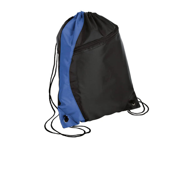 backpack cinch royal blue port and company