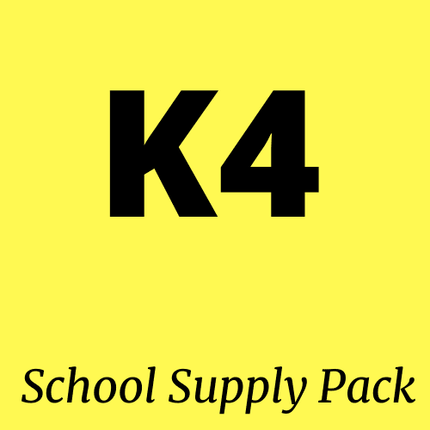 K4 Grade School Supply Pack - Oakbrook Prep