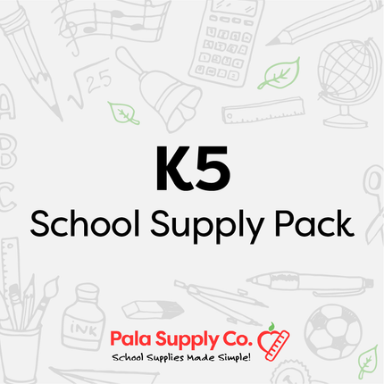 K5 School Supply Pack - North Sunflower Academy