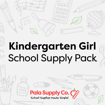 Kindergarten GIRL Grade School Supply Pack - Herrington Elem