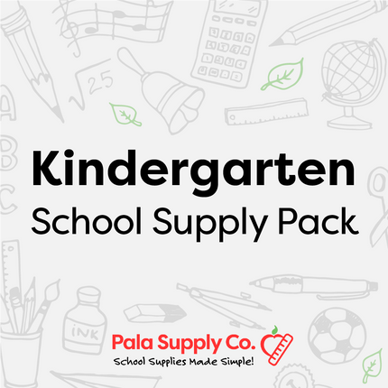 Kindergarten School Supply Pack - Sallie Gillentine Elementary