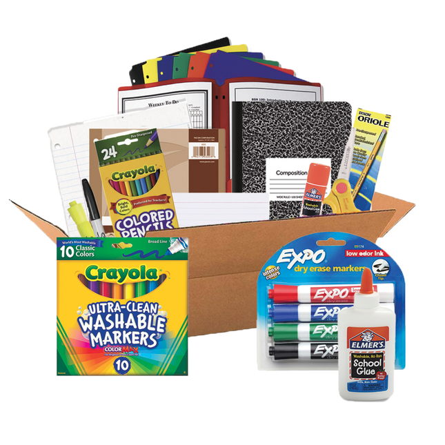 Primary (Kindergarten - 2nd) Premium Name Brand Standard School Supply Kit