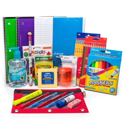 Distance Remote Learning Home School Supply Pack - Large