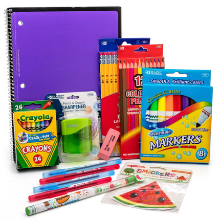 Distance Remote Learning Home School Supply Pack - Value