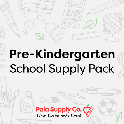 Pre-K Grade School Supply Pack - Sallie Gillentine Elementary