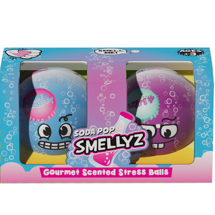 Soda Pop Smellyz - 3 Displays of 30 (2-Pack)