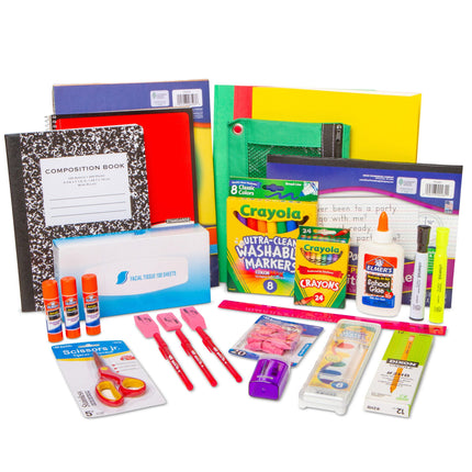 school supply pack kits prepackaged