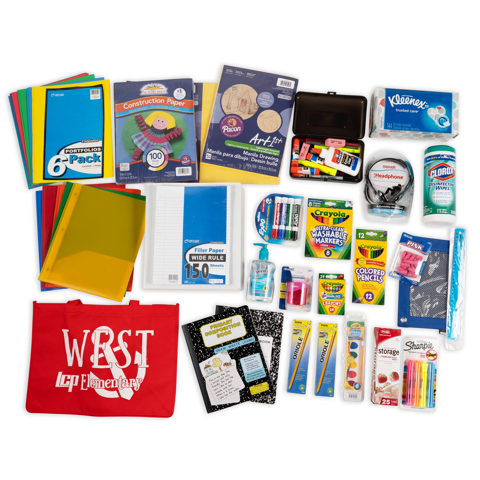 Contact Pala Supply Company, Inc. School Supply Kits