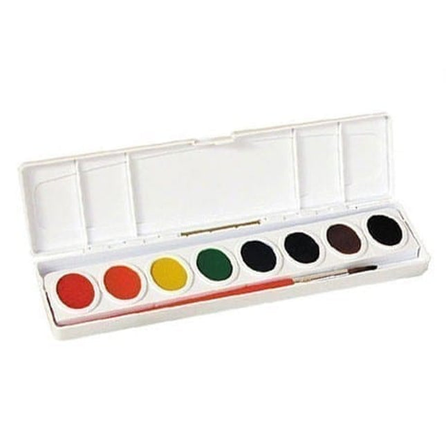 Watercolors set Prang 8 colors washable