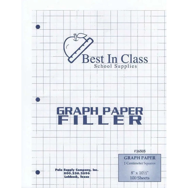 Graph Paper 1 centimeter(cm) square 100 sheets