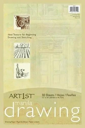 manila drawing paper 9 inch x 12 inch