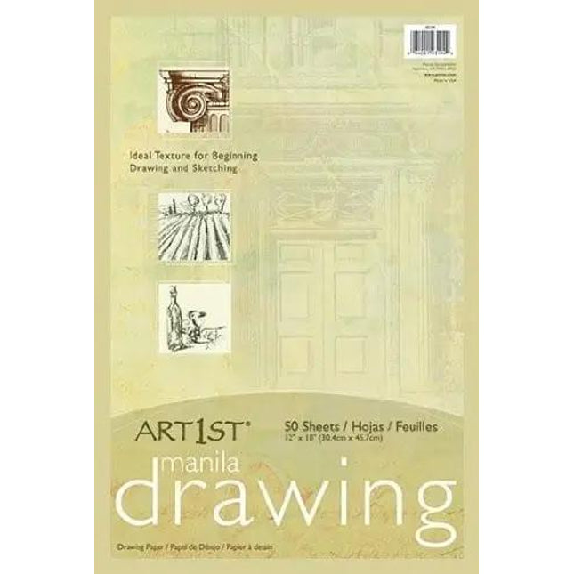 Manila Paper 12 in x 18 in 50 count pack