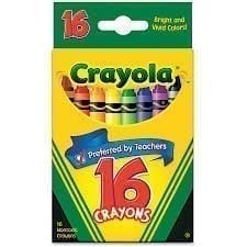 Crayola Crayons Tuck Box 16pc