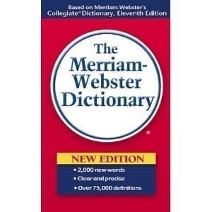 Dictionary websters pocket 